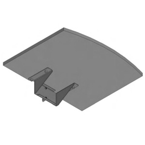 Дополнительная полка для ТВ стойки SMS Flat shelf H Grey+Consol