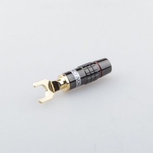 Разъем "Лопатка" Tchernov Cable Spade Lug Classic V2 / 9mm Red