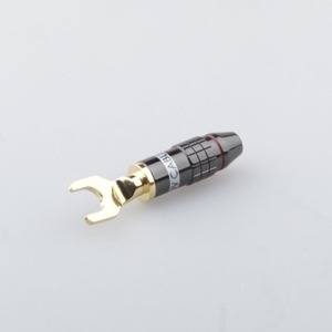 Разъем "Лопатка" Tchernov Cable Spade Lug Classic V2 / 6mm Red