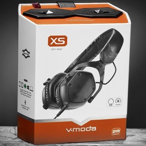 Наушники накладные классические V-moda XS Matte Black Metal