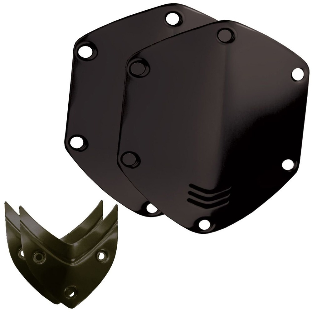 Декоративная накладка для наушников V-moda Over-Ear Metal Shield Kit Matte Black