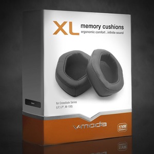 Сменные амбушюры V-moda XL Memory Cushion Black