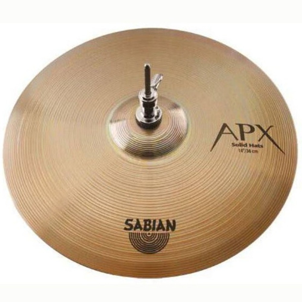 Тарелки Хай-хэт для ударной установки Sabian 14 APX Solid Hats