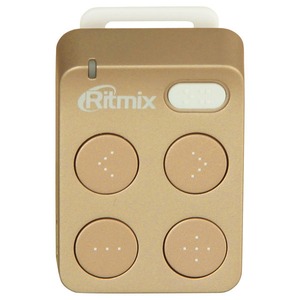 Цифровой плеер mp3 Ritmix RF-2500 4Gb Gold