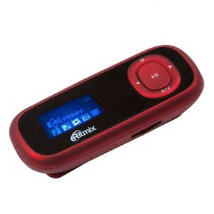 Цифровой плеер mp3 Ritmix RF-3410 4Gb Red