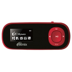 Цифровой плеер mp3 Ritmix RF-3410 4Gb Red