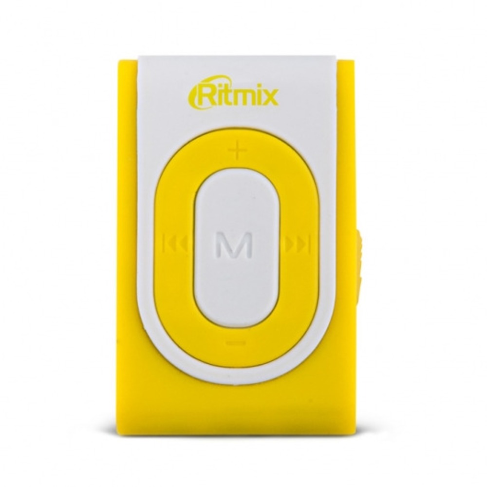 Цифровой плеер mp3 Ritmix RF-2400 4Gb White/Yellow