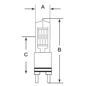 Лампа для светового оборудования Sylvania FEP CP77