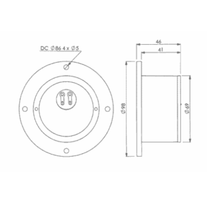 Динамик профессиональный ВЧ ScanSpeak Classic D2010/851300