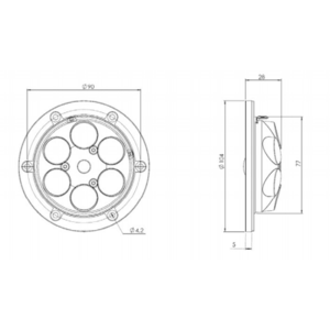 Динамик профессиональный ВЧ ScanSpeak Illuminator D3004/660000