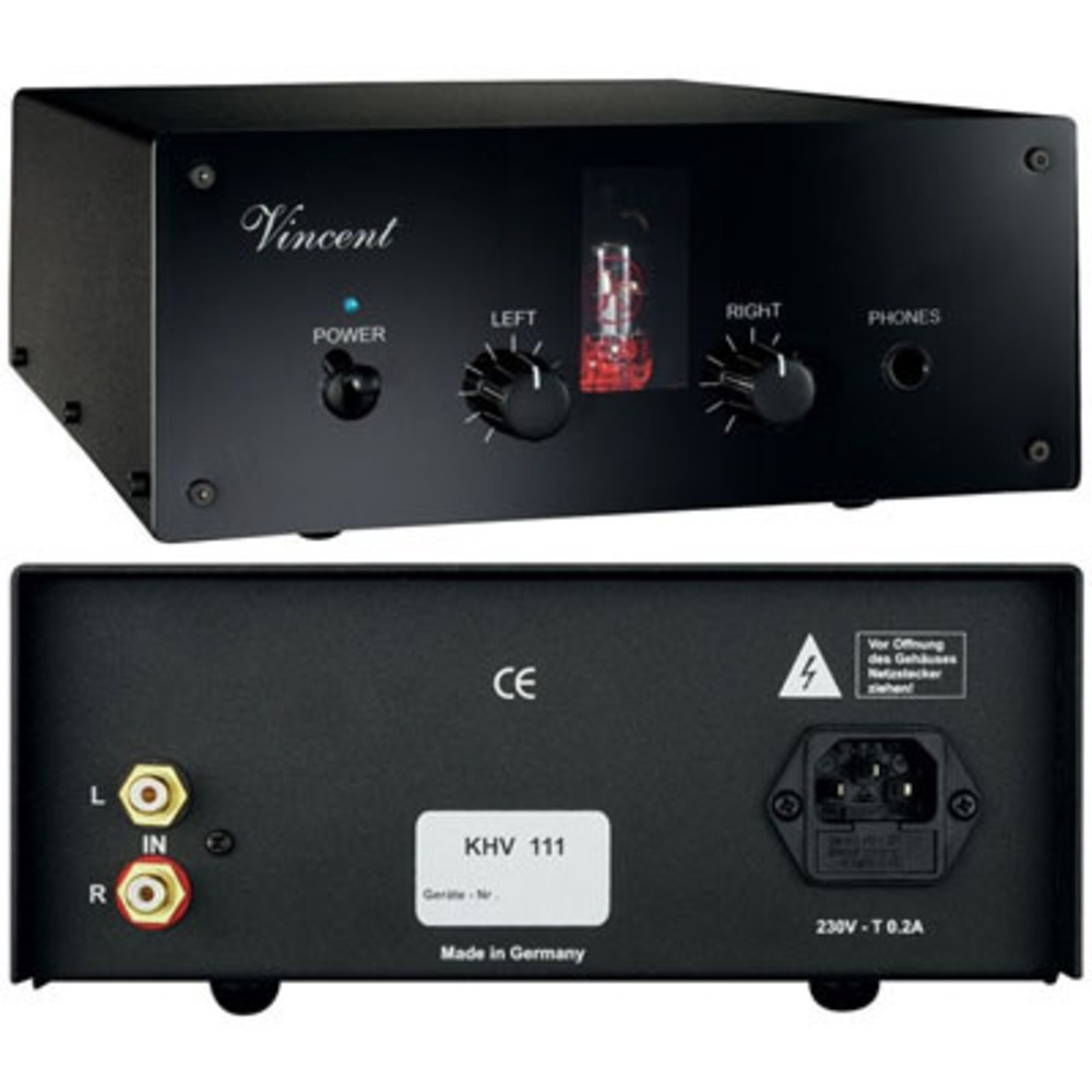 Усилитель для наушников гибридный Vincent KHV-111 Black