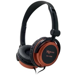 Наушники мониторные классические Ritmix RH-508 Bronze