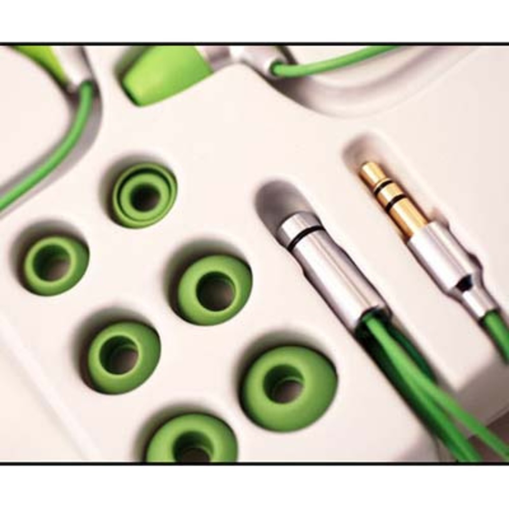Наушники внутриканальные классические Ritmix RH-124 Green