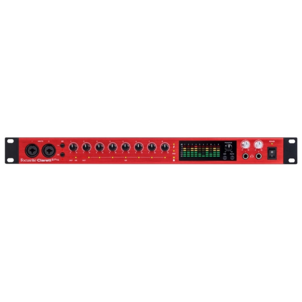 Внешняя звуковая карта FOCUSRITE Clarett 8Pre Thunderbolt