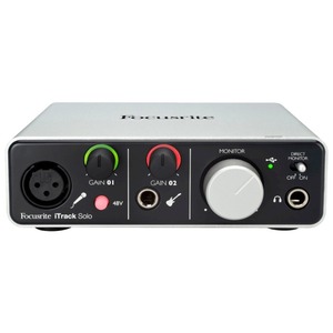 Внешняя звуковая карта с USB FOCUSRITE iTrack Solo (Lightning)