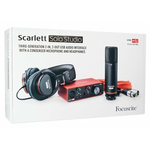 Комплект оборудования для звукозаписи FOCUSRITE Scarlett Solo Studio