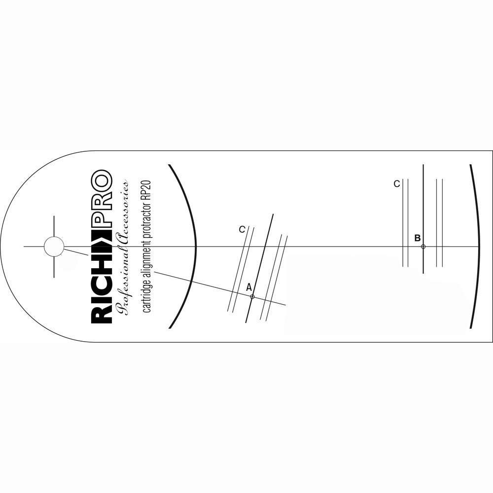 Инструмент для настройки Rich Pro RP20 Cartridge alignment protractor