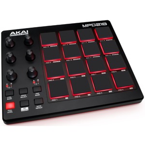 Миди контроллер Akai Pro MPD218