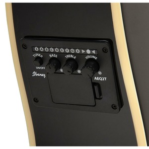 Электроакустическая гитара IBANEZ TCY10E-BK black high gloss