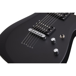 Гитара леворукая SCHECTER C-6 DELUXE LH SBK