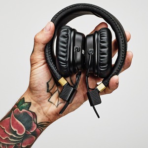 Наушники мониторные беспроводные Marshall Major II Bluetooth Black