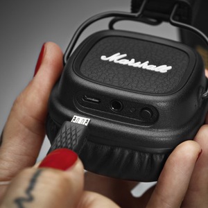 Наушники мониторные беспроводные Marshall Major II Bluetooth Black