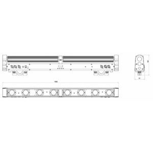 LED панель INVOLIGHT MovingBAR2409