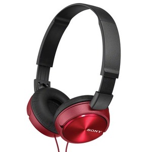 Наушники мониторные классические Sony MDR-ZX310 AP Red