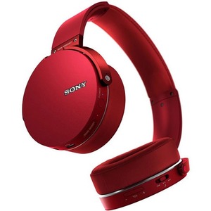 Наушники мониторные беспроводные Sony MDR-XB950BT Red