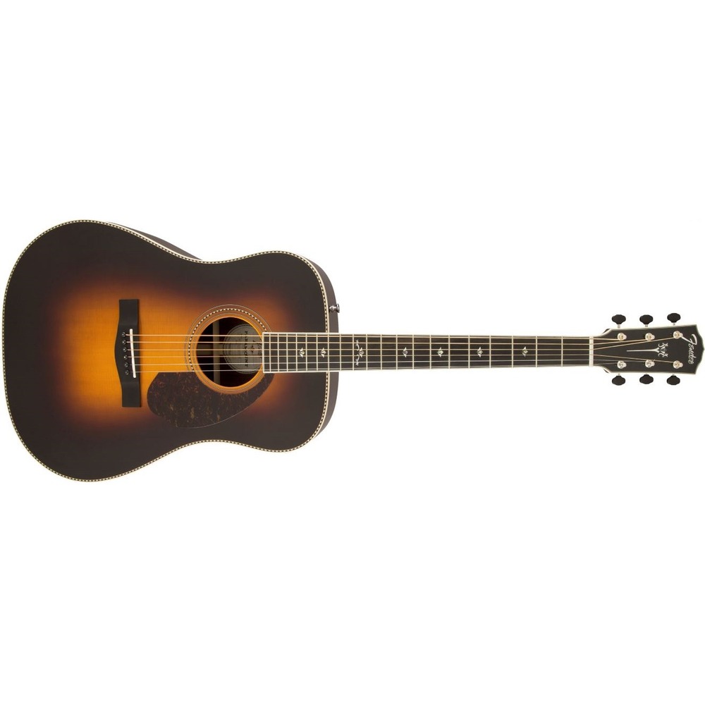 Акустическая гитара Fender PM-1 Deluxe Dreadnought SBST (Vintage Sunburst)