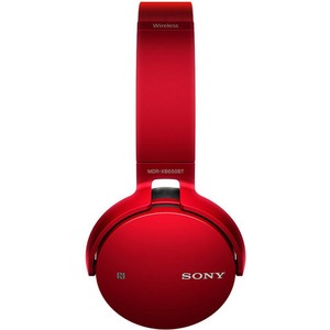 Наушники мониторные беспроводные Sony MDR-XB650BT Red