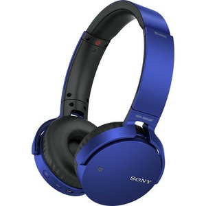 Наушники мониторные беспроводные Sony MDR-XB650BT Blue