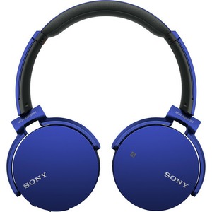 Наушники мониторные беспроводные Sony MDR-XB650BT Blue