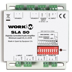 Усилитель трансляционный низкоомный Work SLA 50