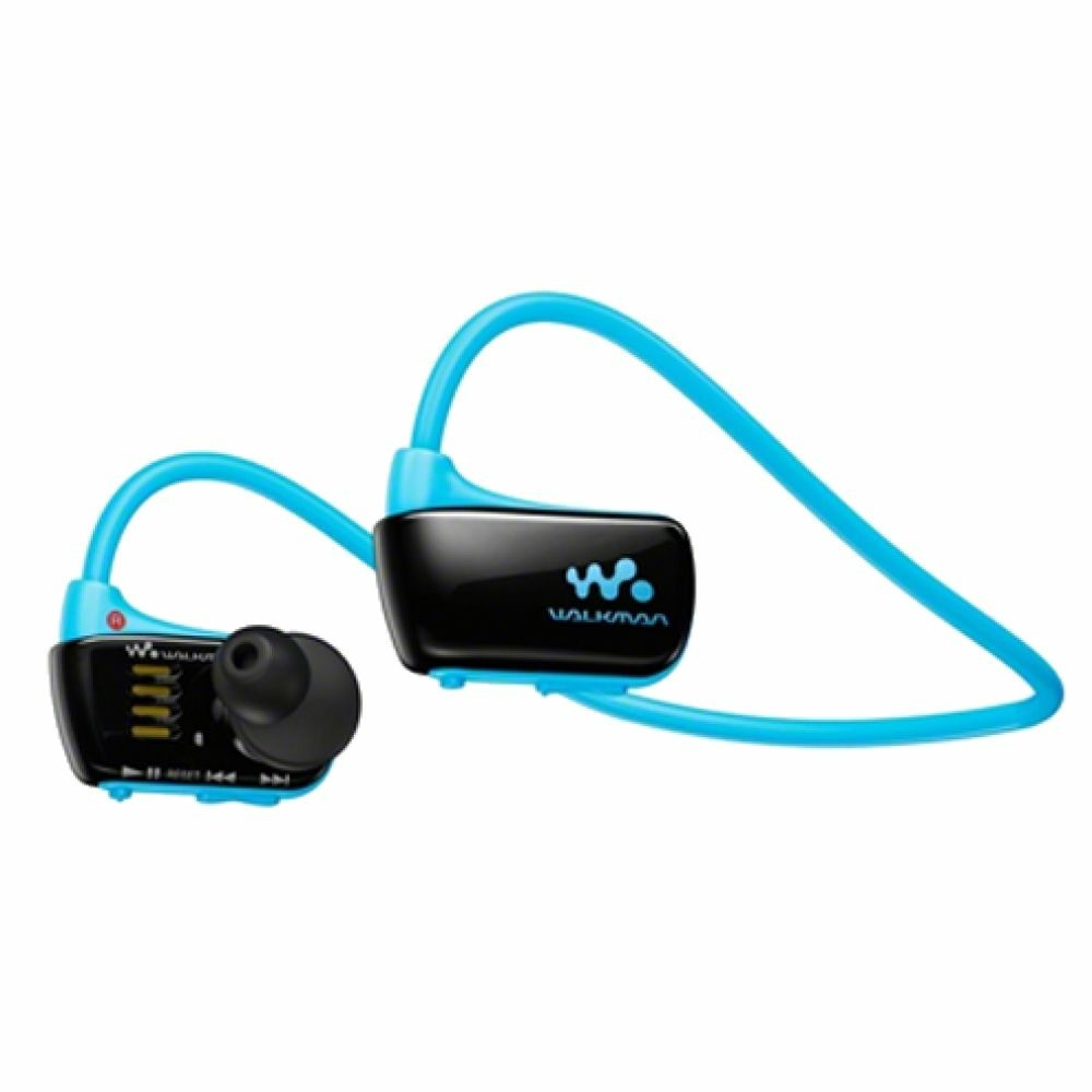 Наушники внутриканальные для спорта Sony NWZ-W273S 4Gb Blue