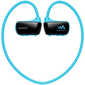 Наушники внутриканальные для спорта Sony NWZ-W273S 4Gb Blue