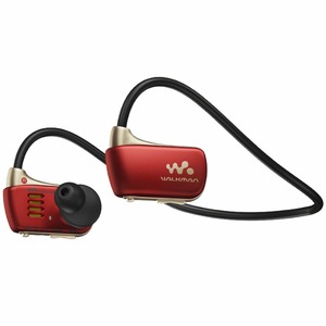 Наушники внутриканальные для спорта Sony NWZ-W273S 4Gb Red