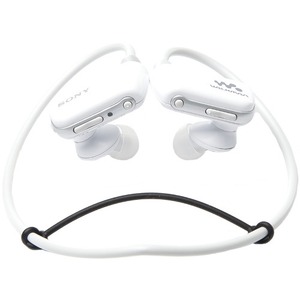 Наушники внутриканальные для спорта Sony NWZ-W273S 4Gb White