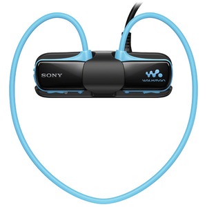 Наушники внутриканальные для спорта Sony NWZ-W274S 8Gb Blue