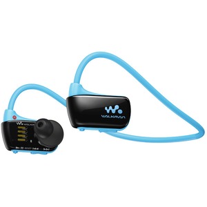 Наушники внутриканальные для спорта Sony NWZ-W274S 8Gb Blue