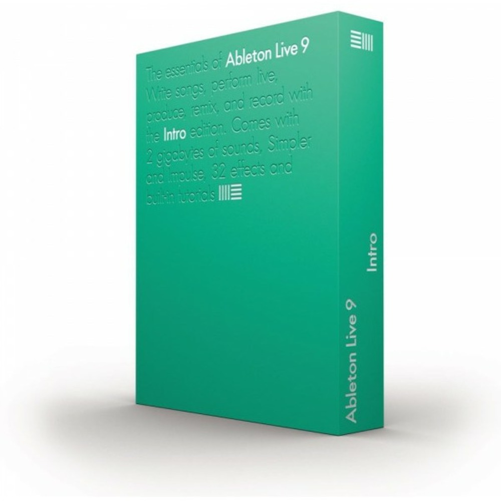Программное обеспечение для студии Ableton Live 9.5 Intro