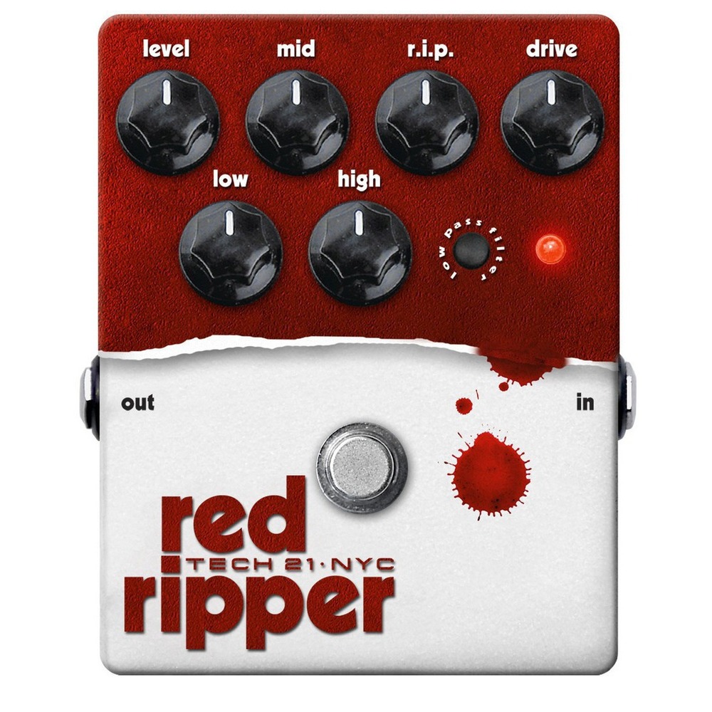 Гитарная педаль эффектов/ примочка Tech 21 RED RIPPER