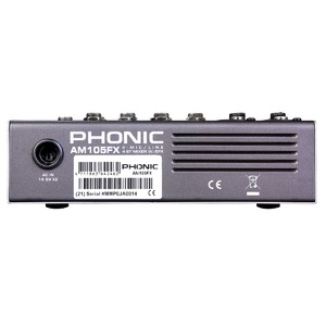 Аналоговый микшер Phonic AM105Fx