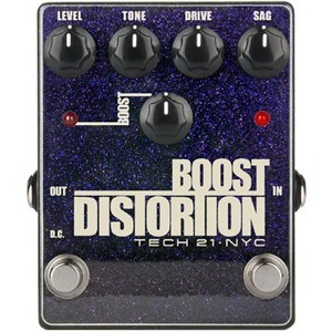 Гитарная педаль эффектов/ примочка Tech 21 Boost Distortion Metallic