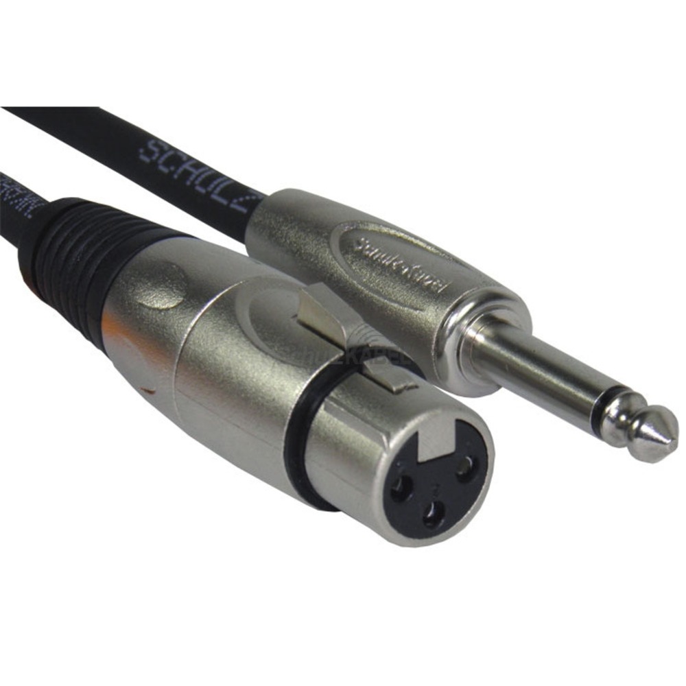 Кабель аудио 1xJack - 1xXLR Schulz Kabel MIK 15 15.0m