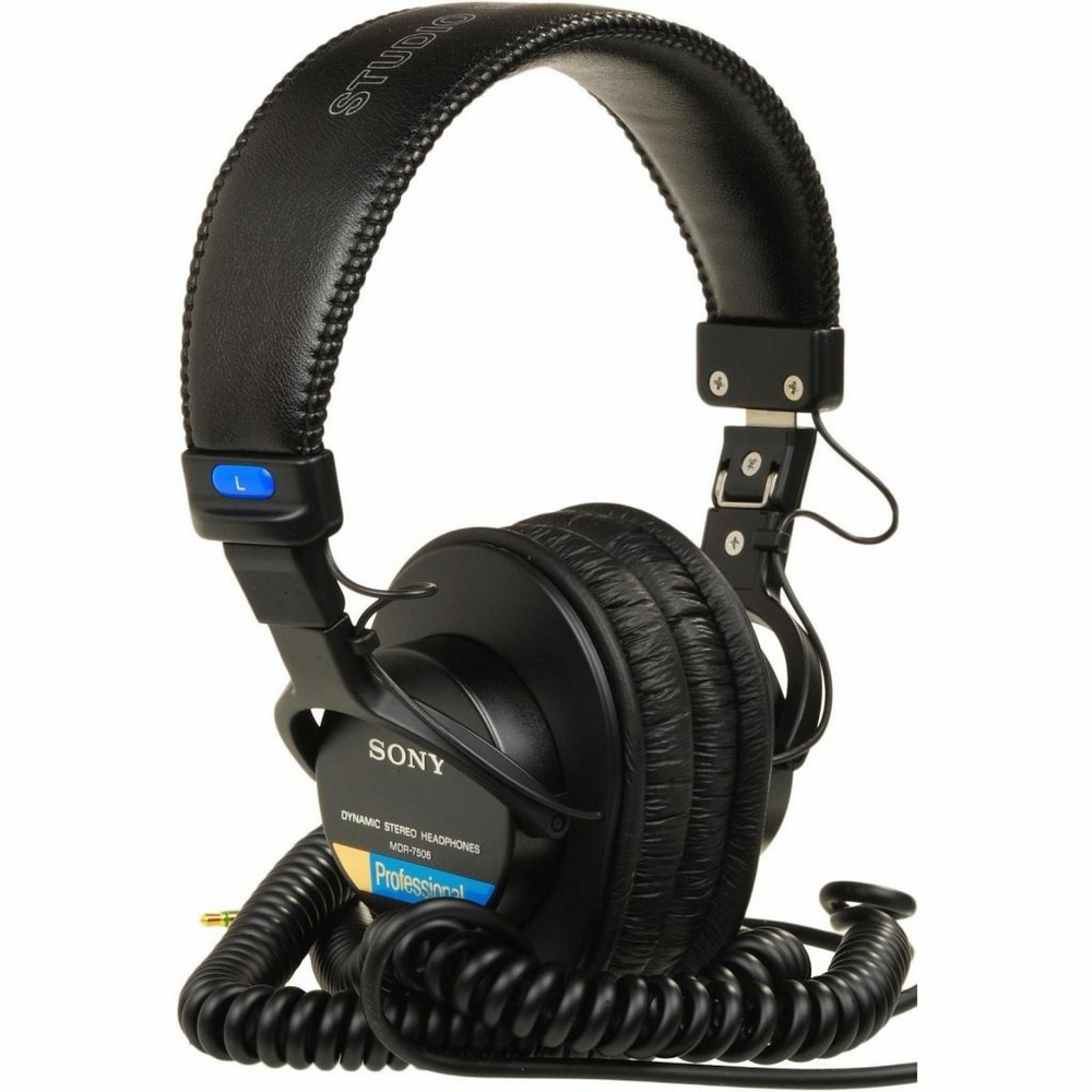 Купить наушники мониторные студийные Sony MDR-7506 недорого, отзывы,  фотографии, характеристики, низкие цены в интернет магазине БигТВ с  доставкой по городу Москва