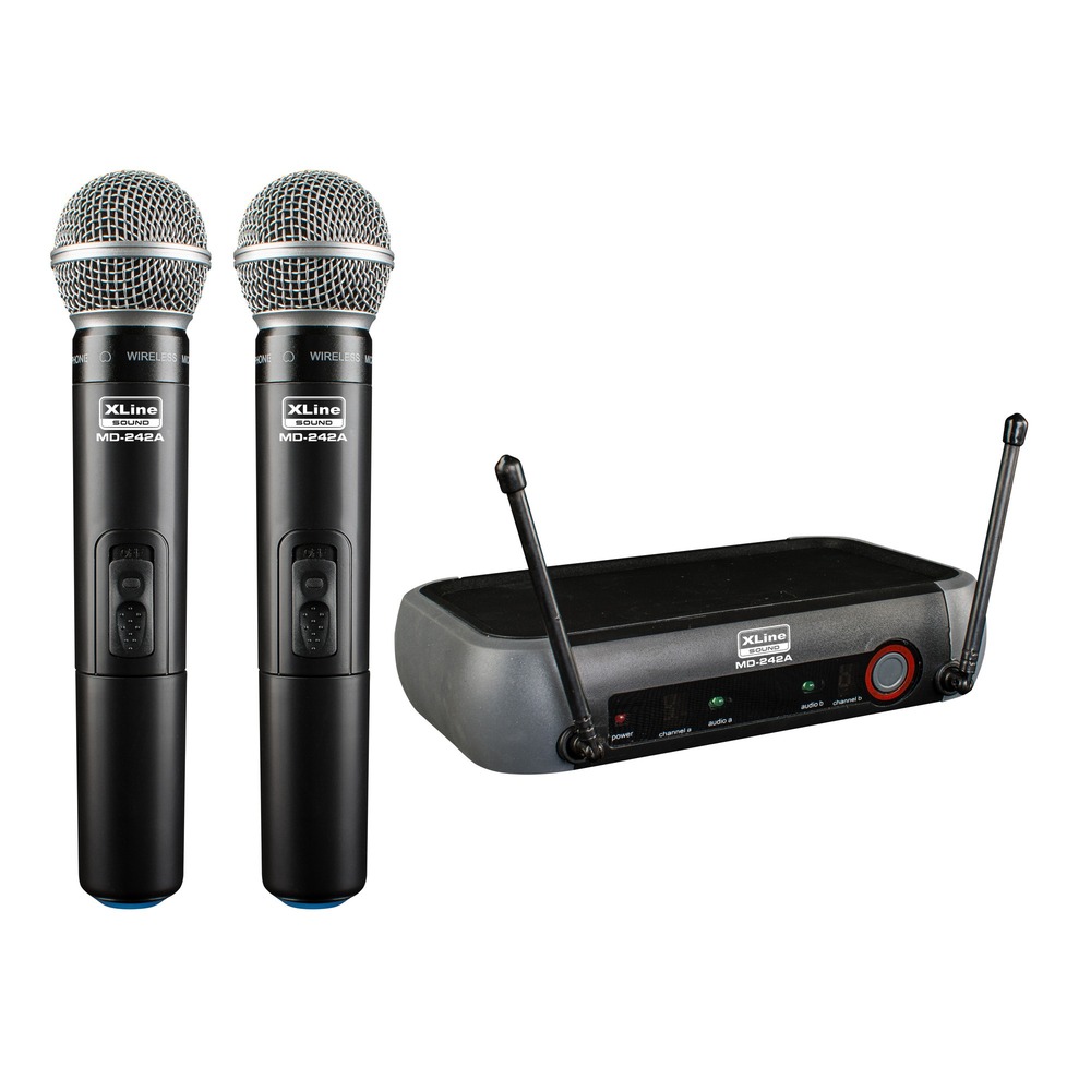 Радиосистема на два микрофона Xline MD-242A