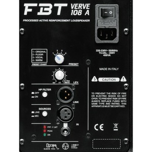 Активная акустическая система FBT Verve 108A