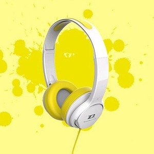 Наушники накладные классические Dynamic Motion DM600 Yellow