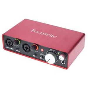 Внешняя звуковая карта с USB FOCUSRITE Scarlett 2i2 2nd Gen USB